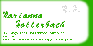 marianna hollerbach business card